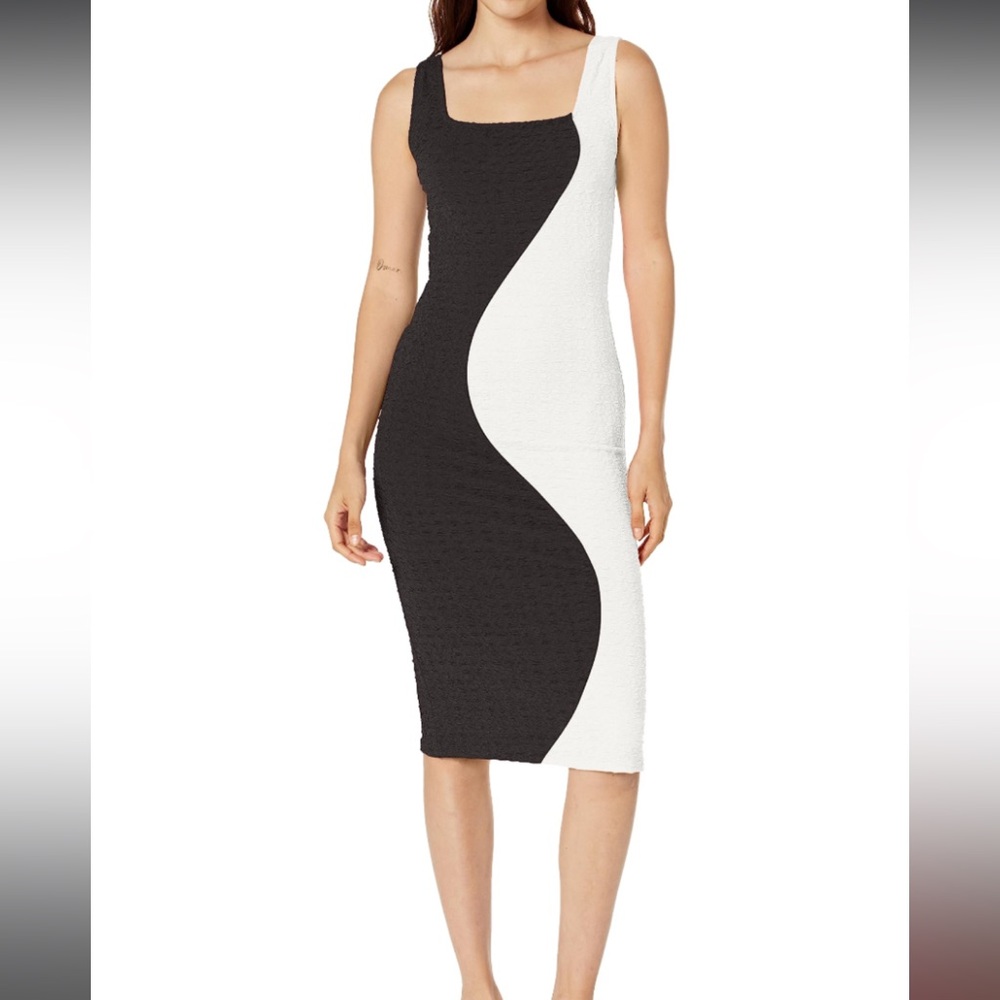 Steve Madden midi body con dress